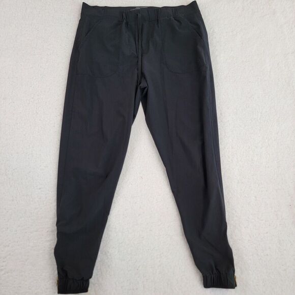 Albion Black Jetsetters Joggers with Ankle Zipper Size XS - Picture 1 of 9
